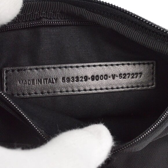 Balenciaga White Black Explorer Crossbody Bag Pochette - Picture 7 of 10